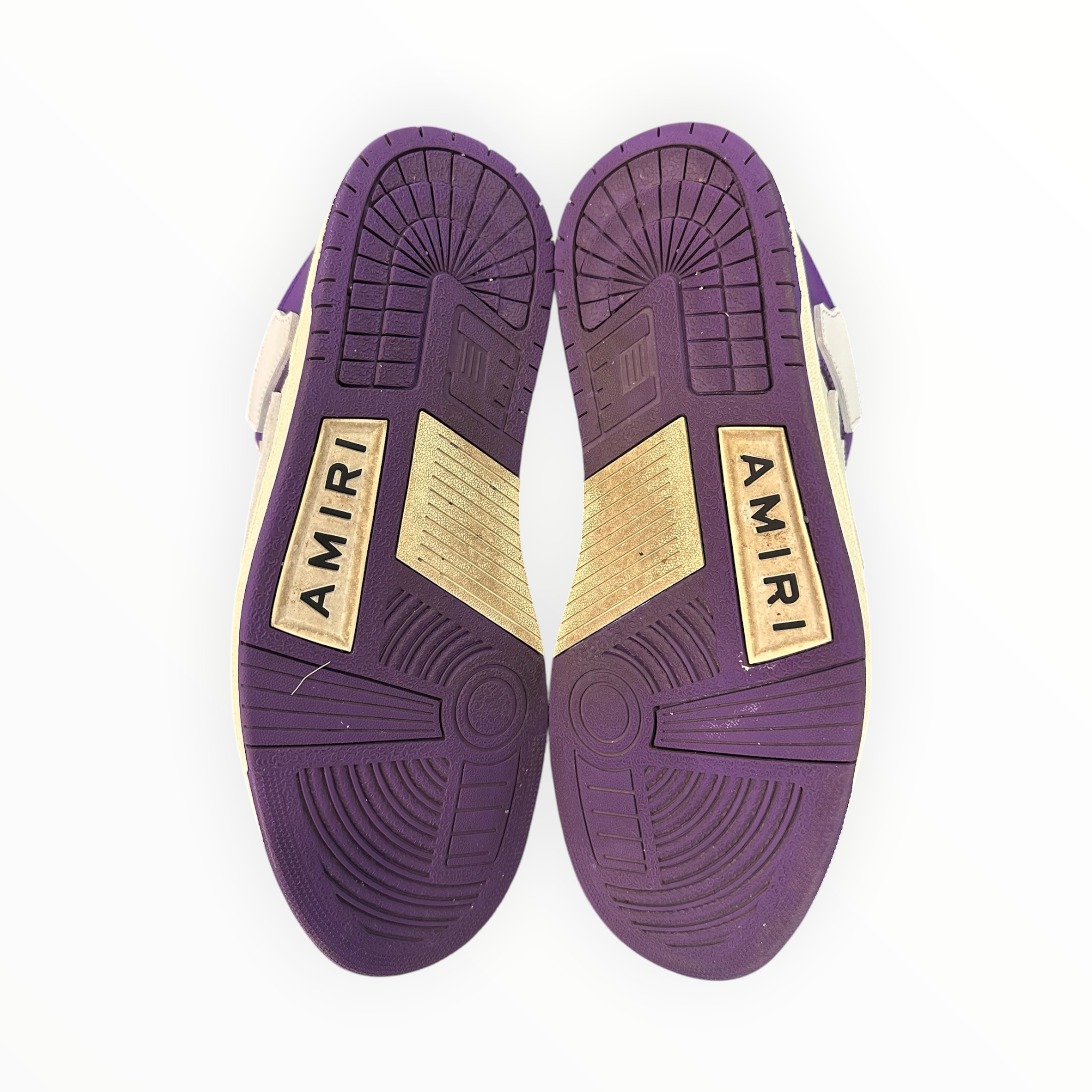 Amiri Skel Top Low Purple/White