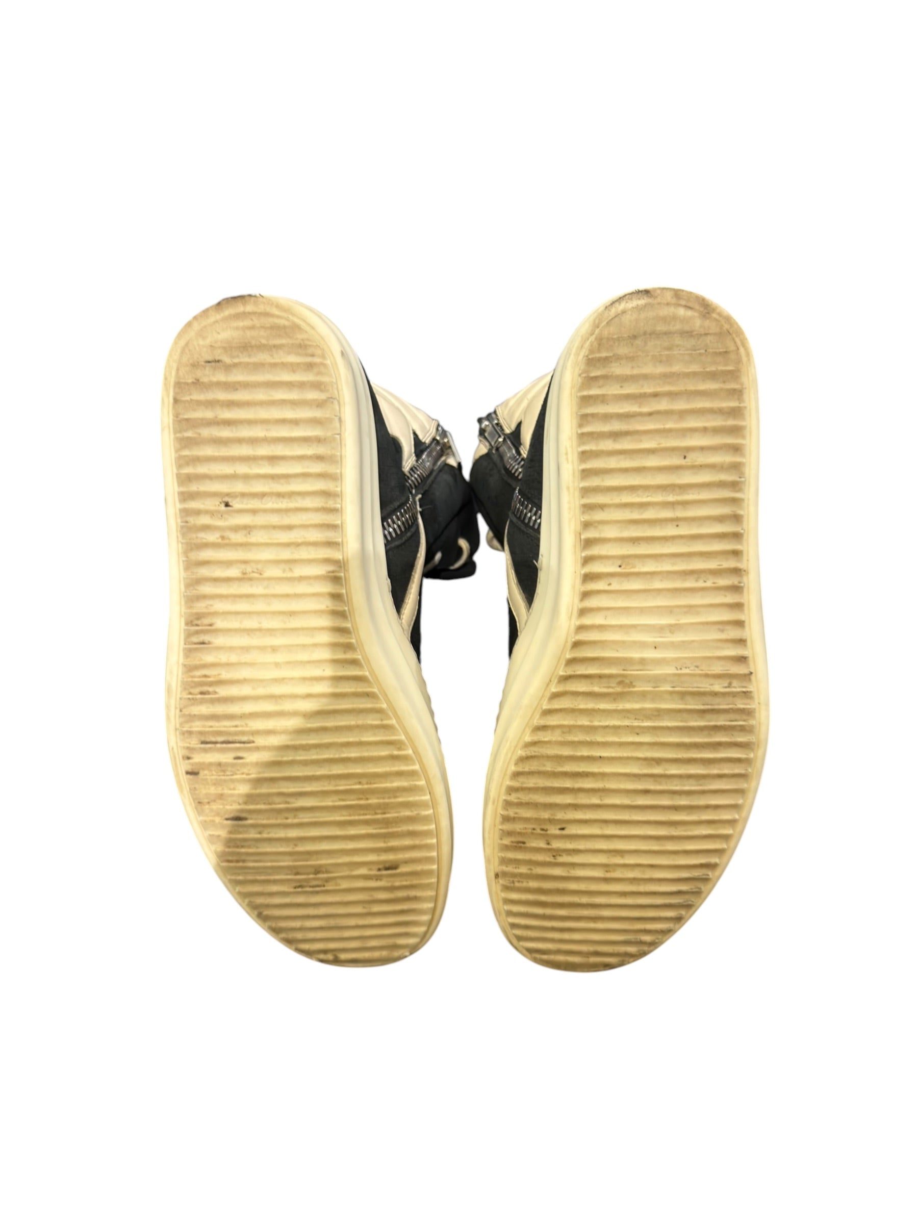 Rick Owen Geobasket Suede Leather Black (Sale)