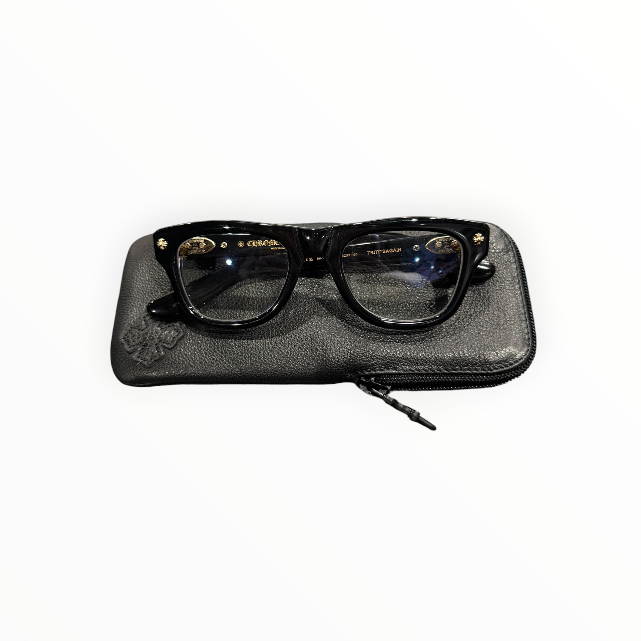 Chrome Hearts Trititsagain Black/Gold
