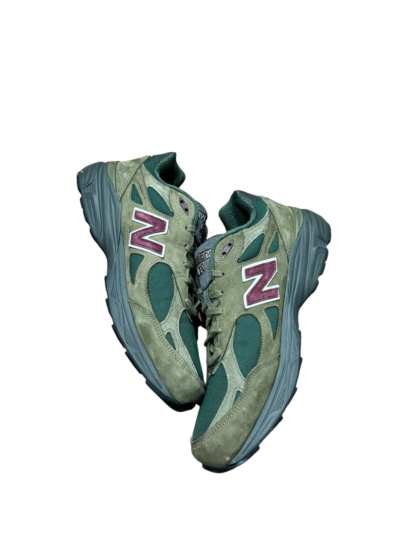 New Balance 990v3 MiUSA Teddy Santis Green Purple