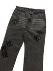HMDD Black Patch Denim