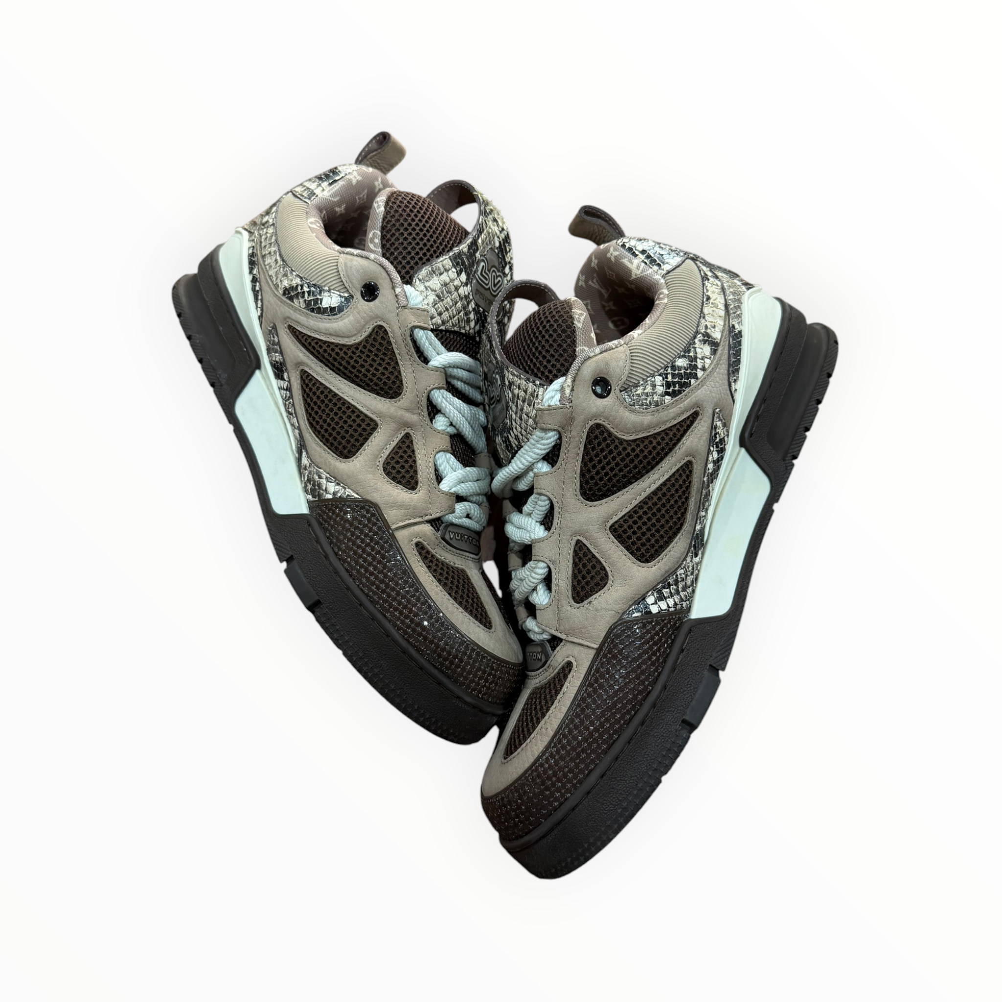 Louis Vuitton LV Skate Brown Python