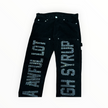 ALOCS Rhinestone Corduroy Pants