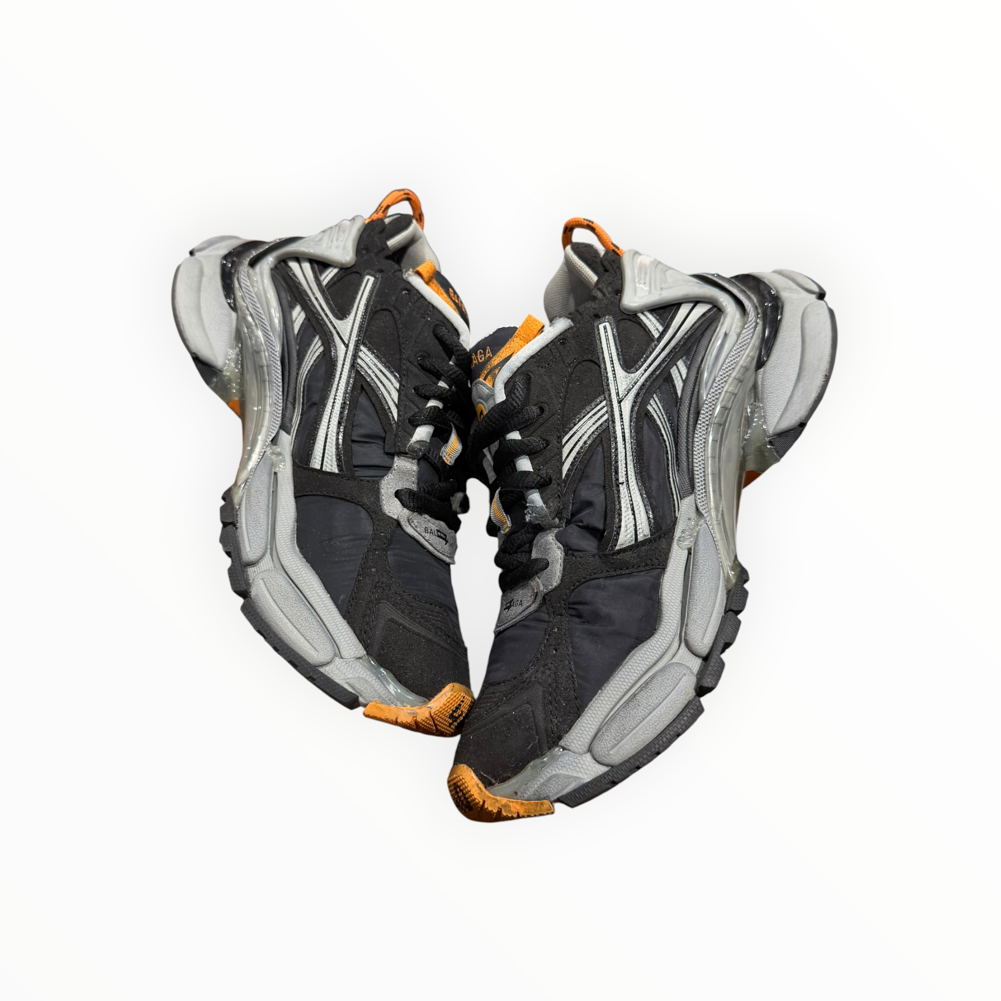 Balenciaga Runner Sneaker Nylon Black/Orange