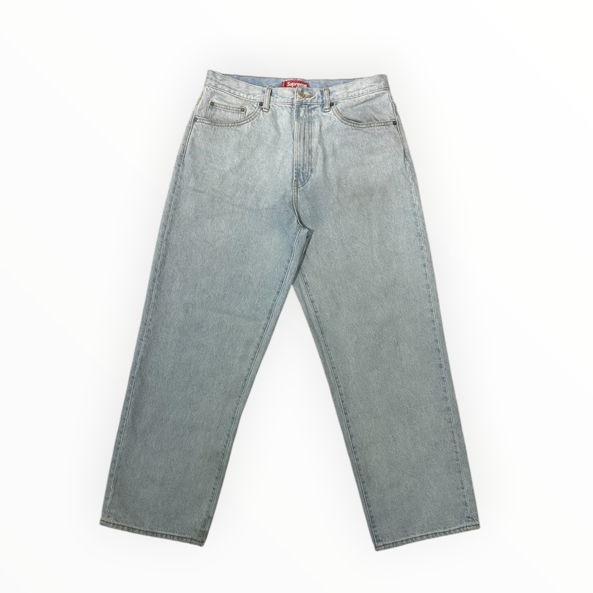 Supreme Baggy Jean Light Wash