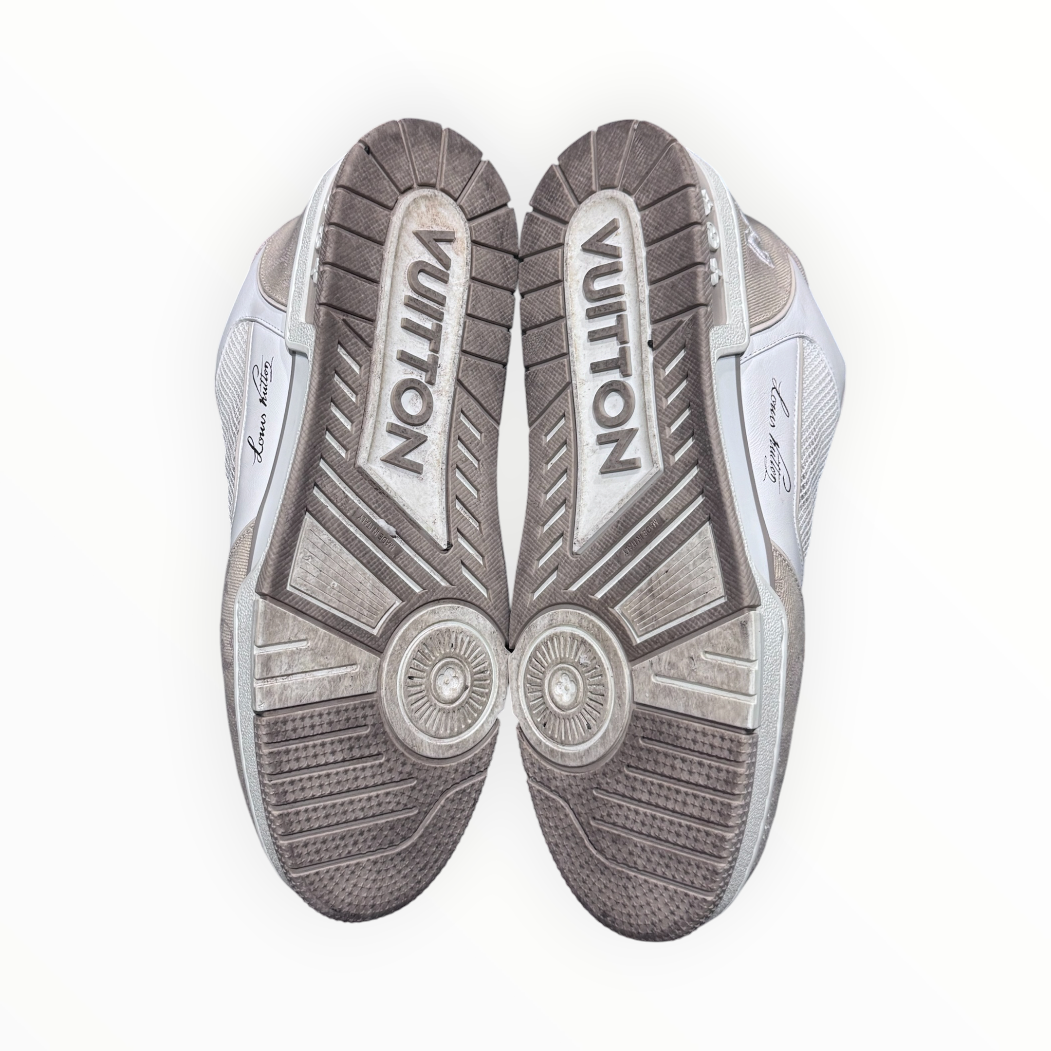Louis Vuitton Trainer Beige White