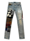 Amiri Artpatch Clay/Indigo Denim