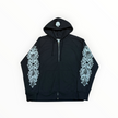 Chrome Hearts Vintage Floral Zip