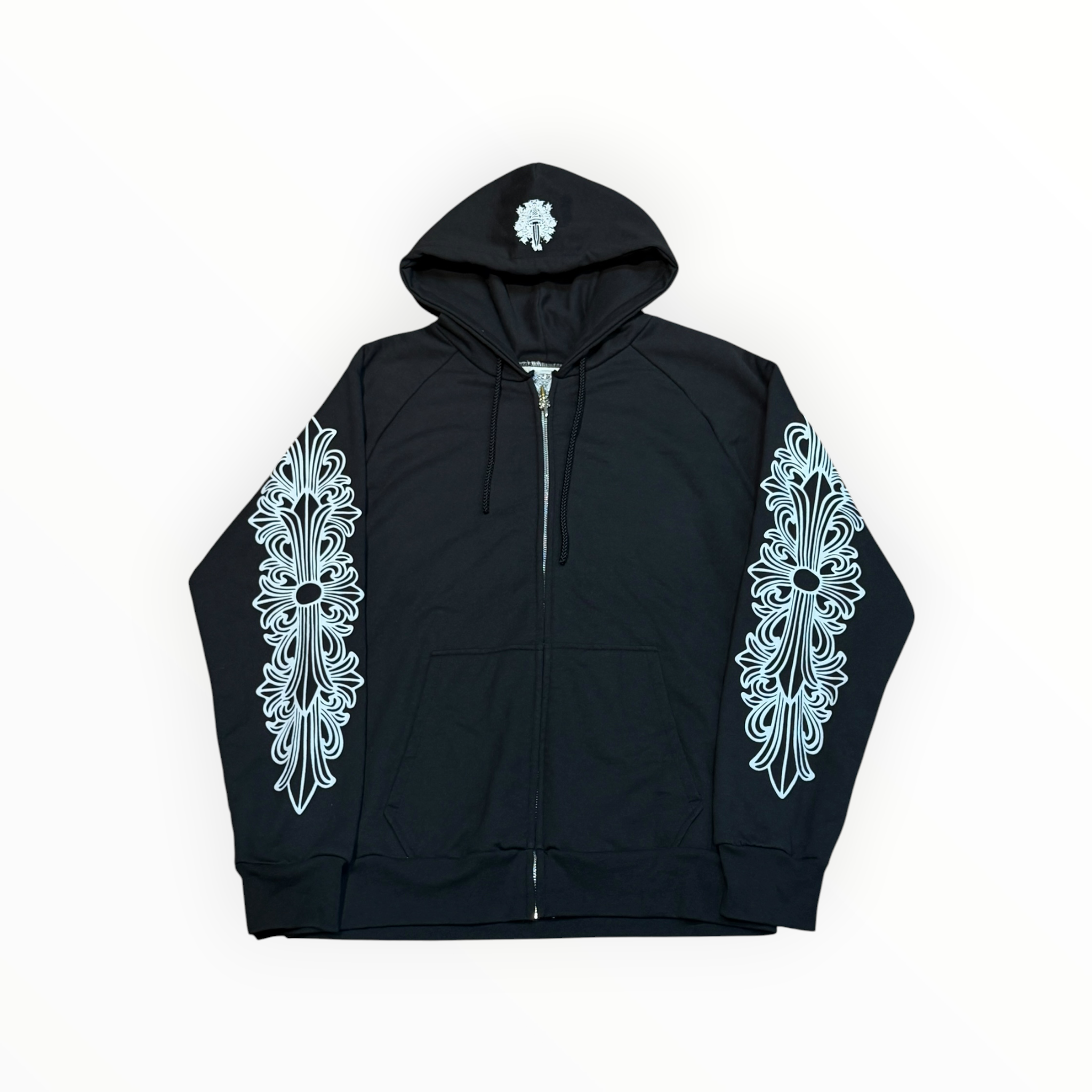 Chrome Hearts Vintage Floral Zip