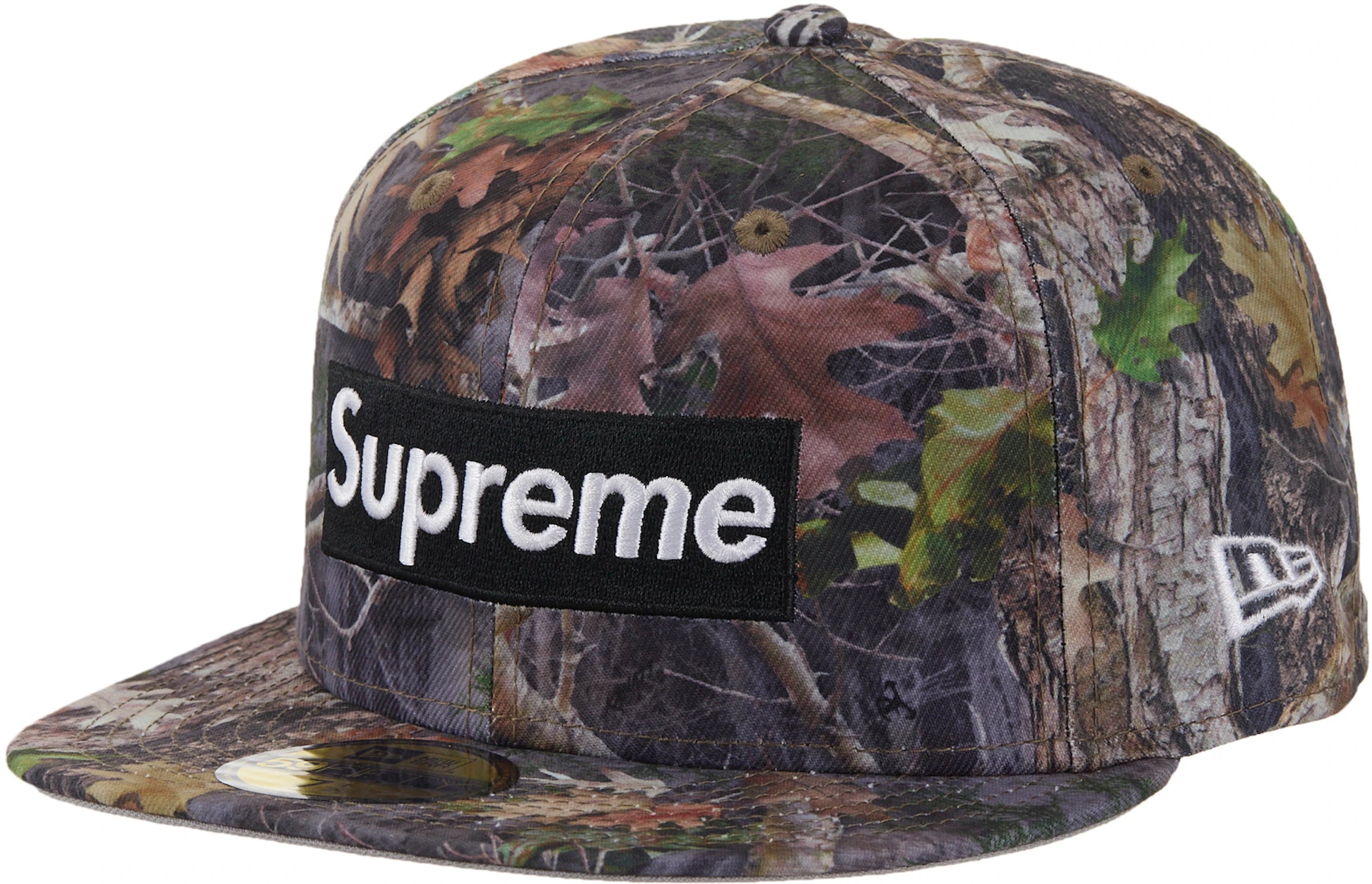 Supreme Ghostface Box Logo New Era 59Fifty Cap Camo