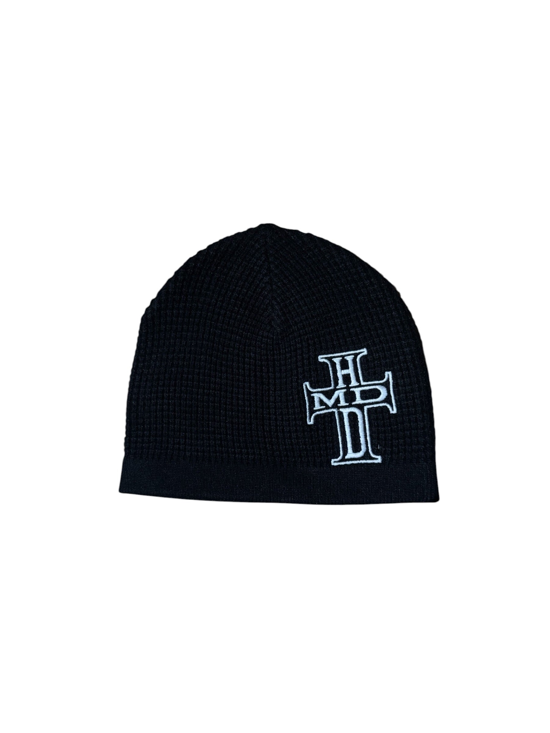 HMDD Black Holy Cross Beanie