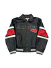 Avirex Leather Jacket ‘The Legend’ Black/Red