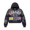 Vale Forever Blasted Zip Up Hoodie
