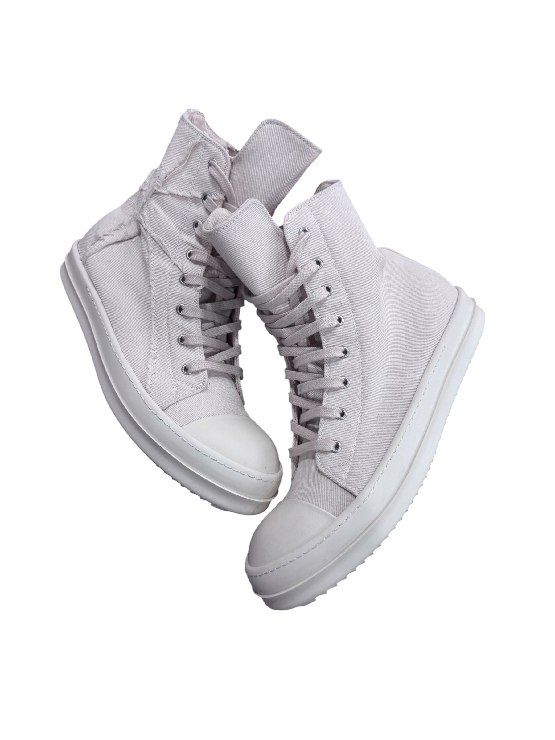 Rick Owens DRKSHDW High Top Cream