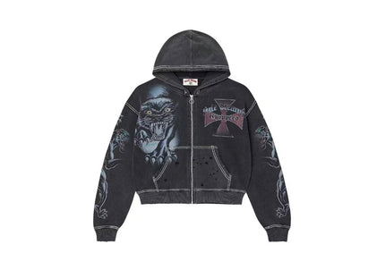 Vale Forever Hardy Boyz Zip Up Hoodie Black