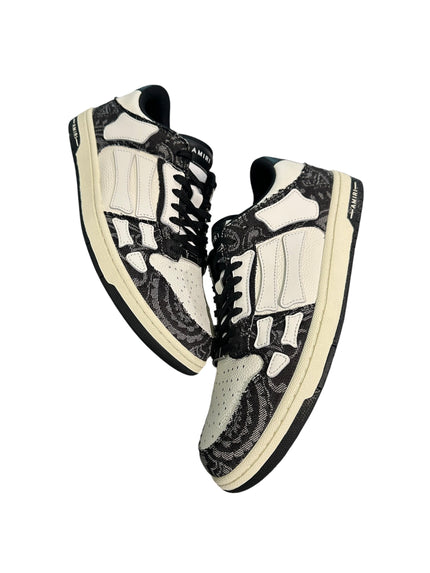 Amiri Skel Low Sneaker Black Paisley