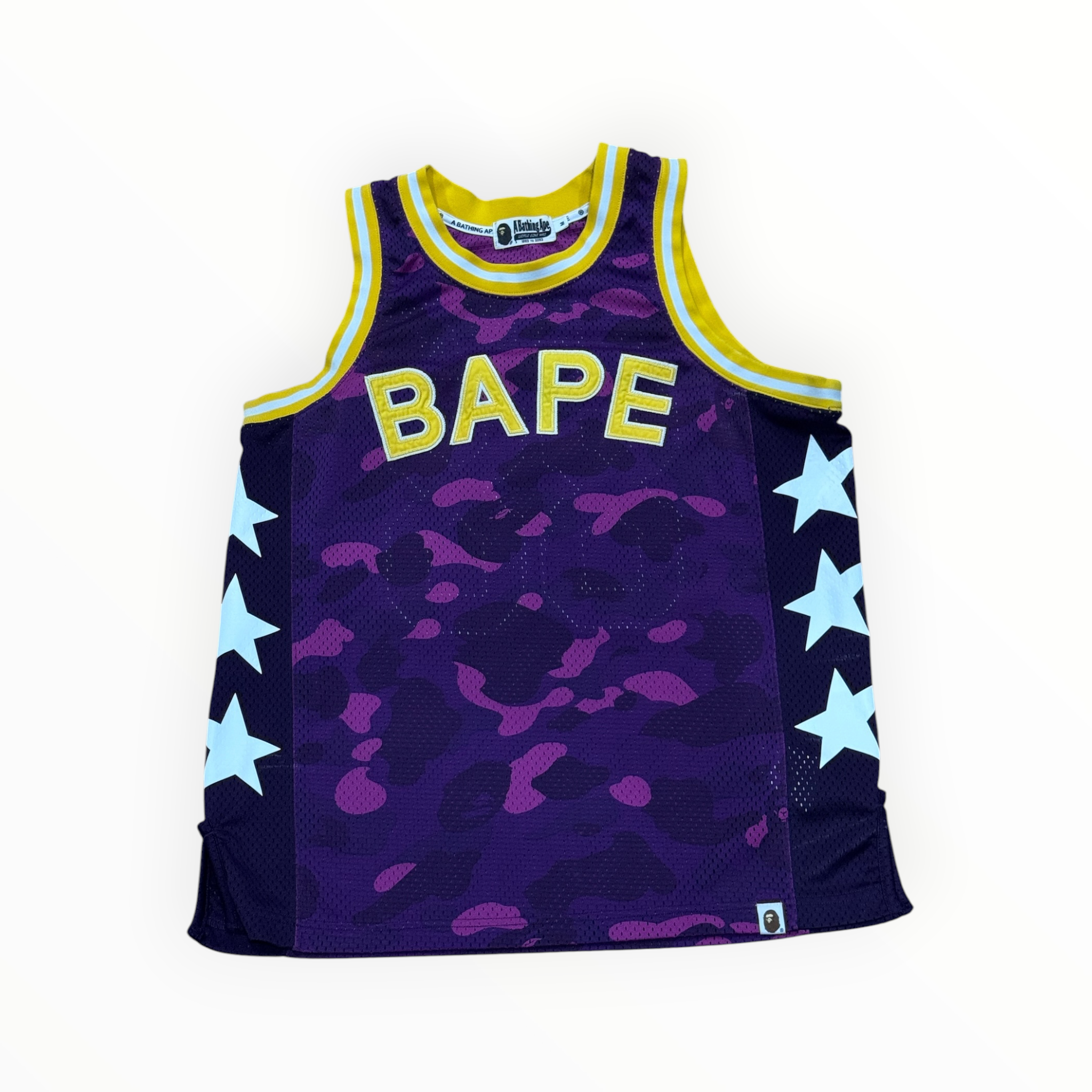 BAPE Color Camo Basketball Tank Top (SS20) Purple