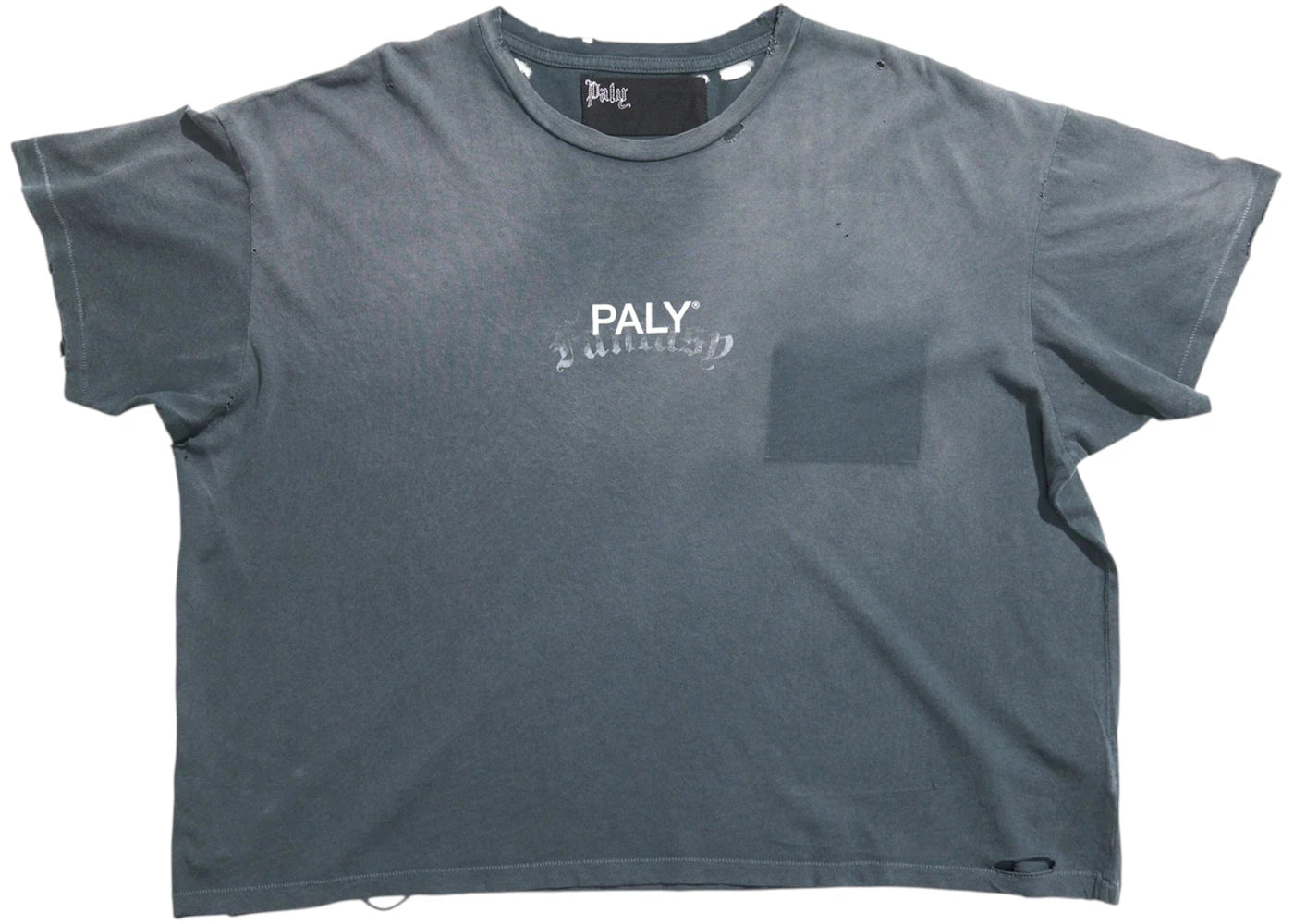 Paly Core Logo Tee Washed Blue