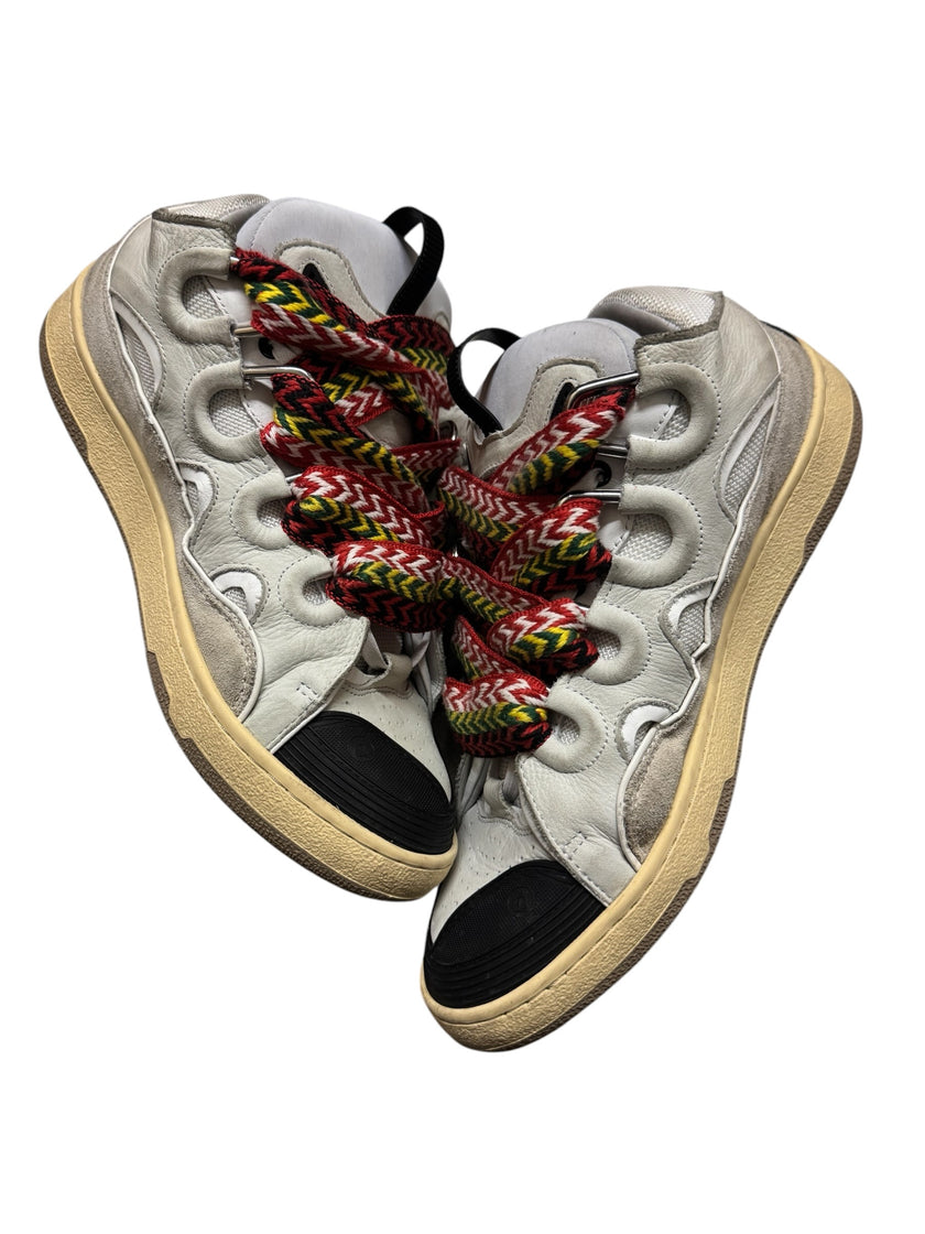 Lanvin Curb Sneaker White/Multicolor