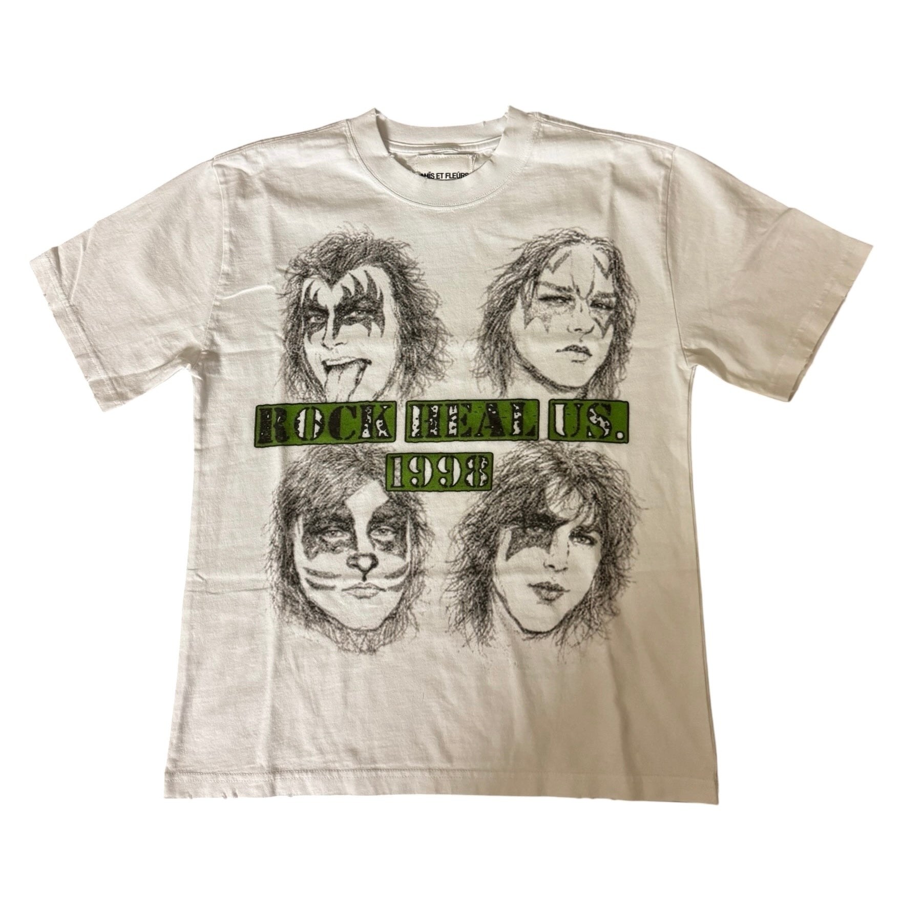 Amis Et Fleurs Rock Heals Us Tee
