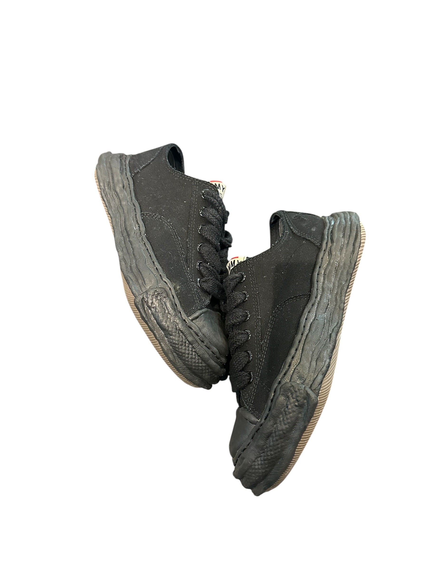 Maison Mihara Yasuhiro Hank OG Sole Canvas Low Black Black