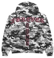Daven Homme Forever Young Snow Camo Hoodie