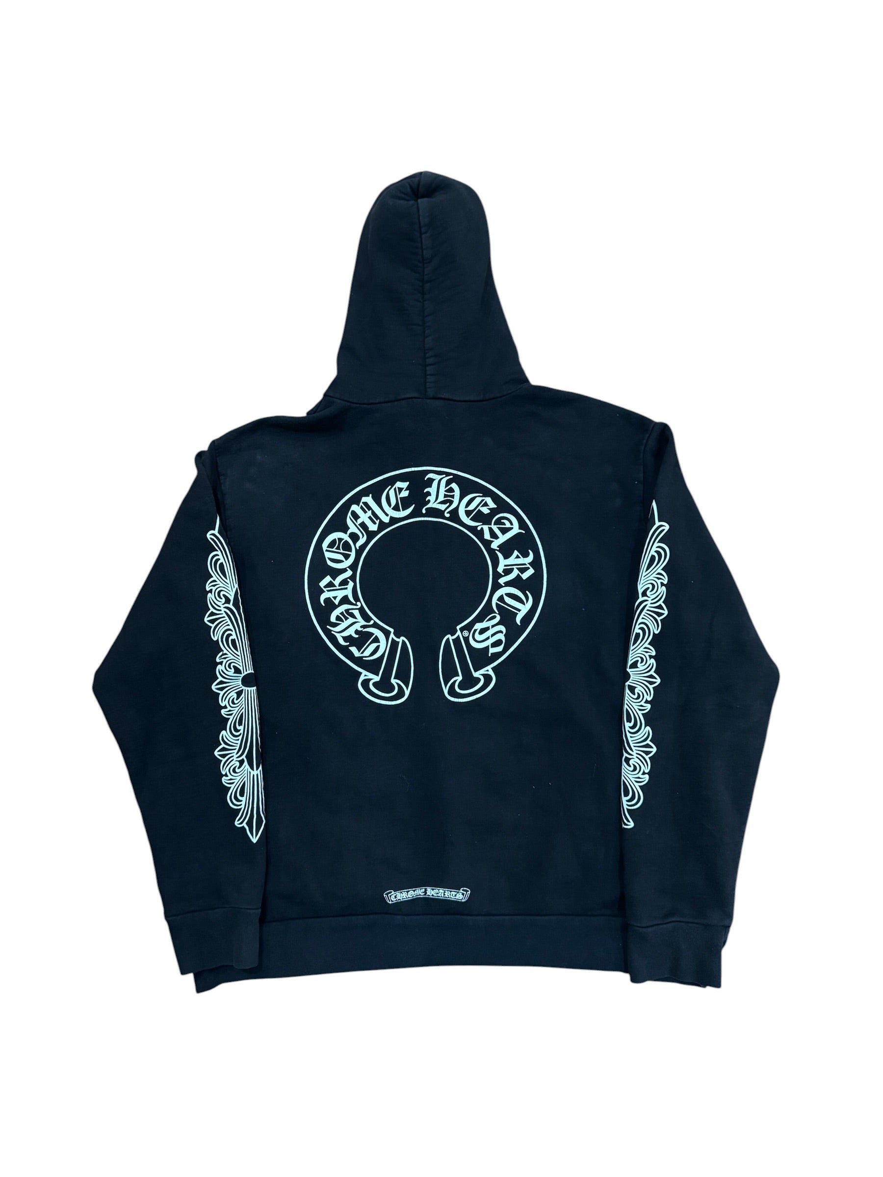 Chrome Hearts Floral Horseshoe Hoodie