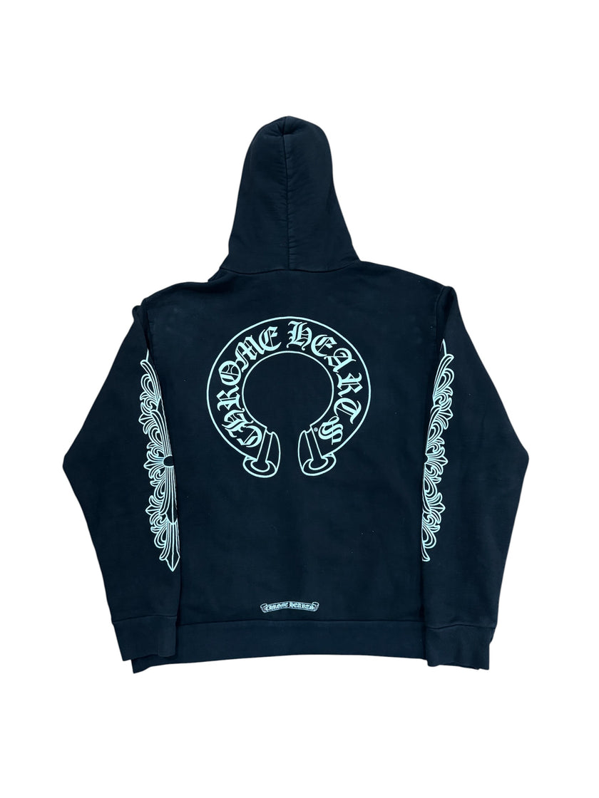 Chrome Hearts Floral Horseshoe Hoodie