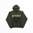 Sp5der Wait Web Hoodie Slate Grey