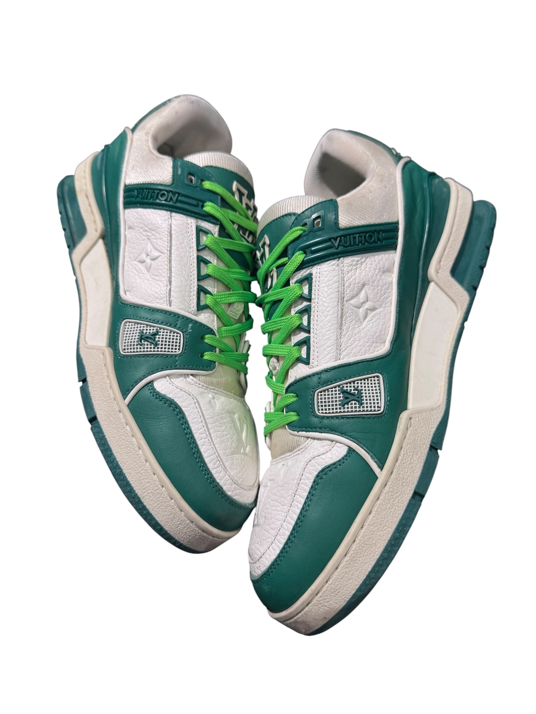 Louis Vuitton Trainer Sneaker Green