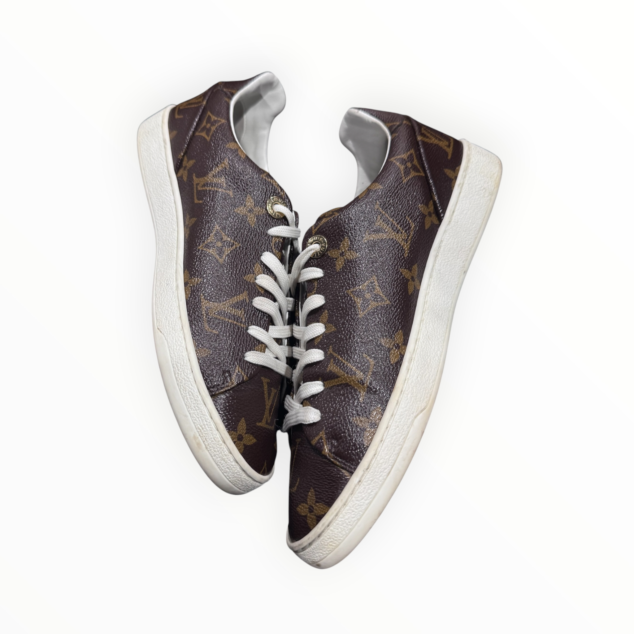 Louis Vuitton Monogram Embroidered Sneakers