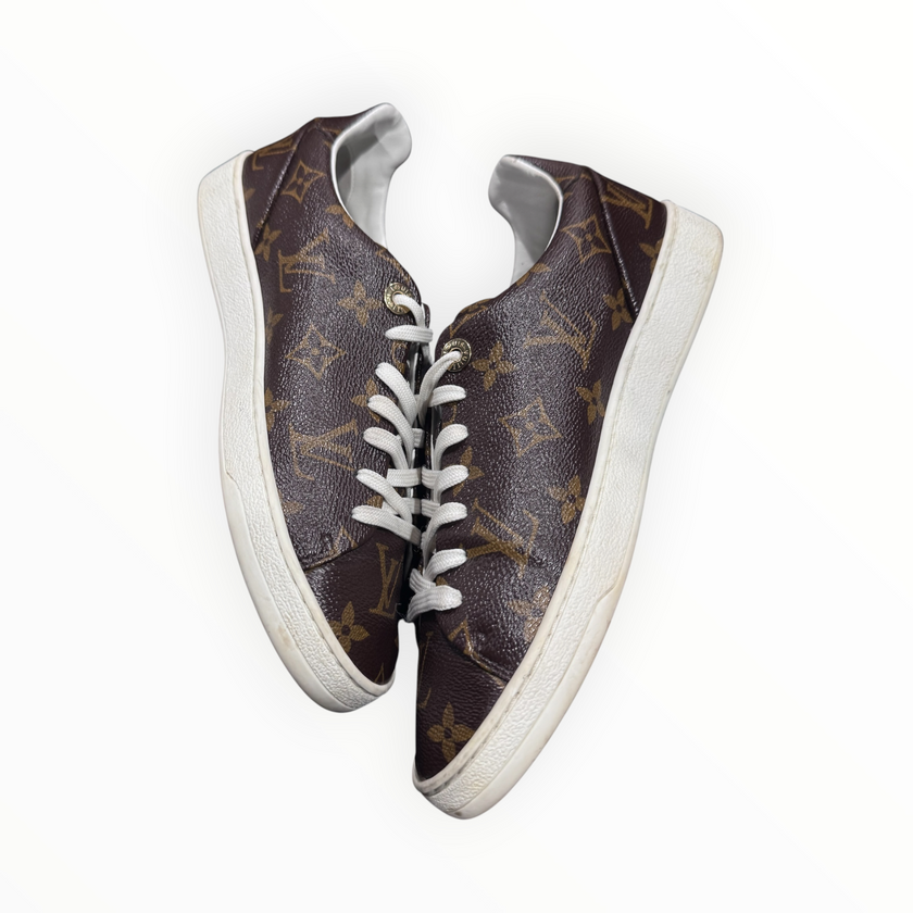 Louis Vuitton Monogram Embroidered Sneakers