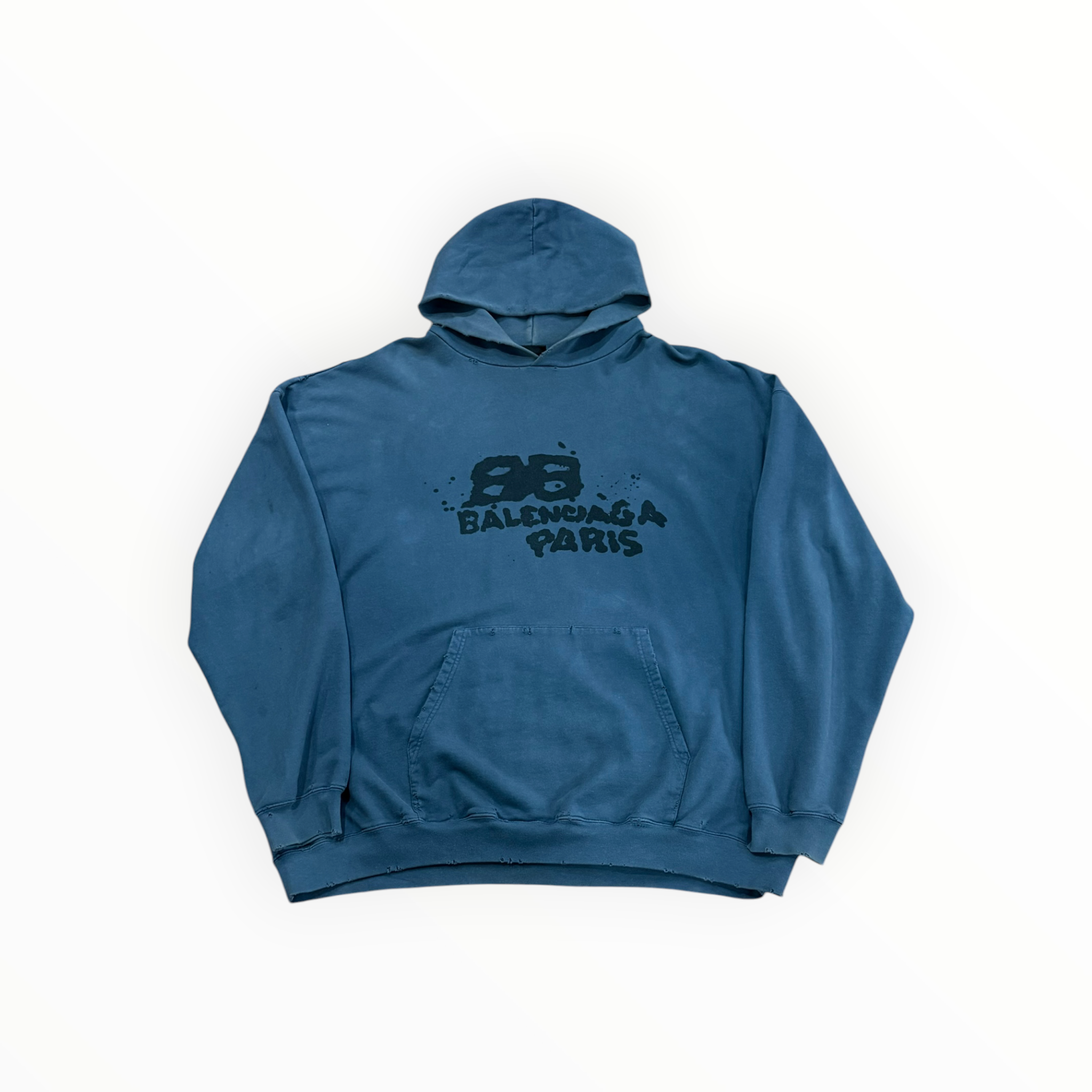Balenciaga BB Drawn Logo Hoodie
