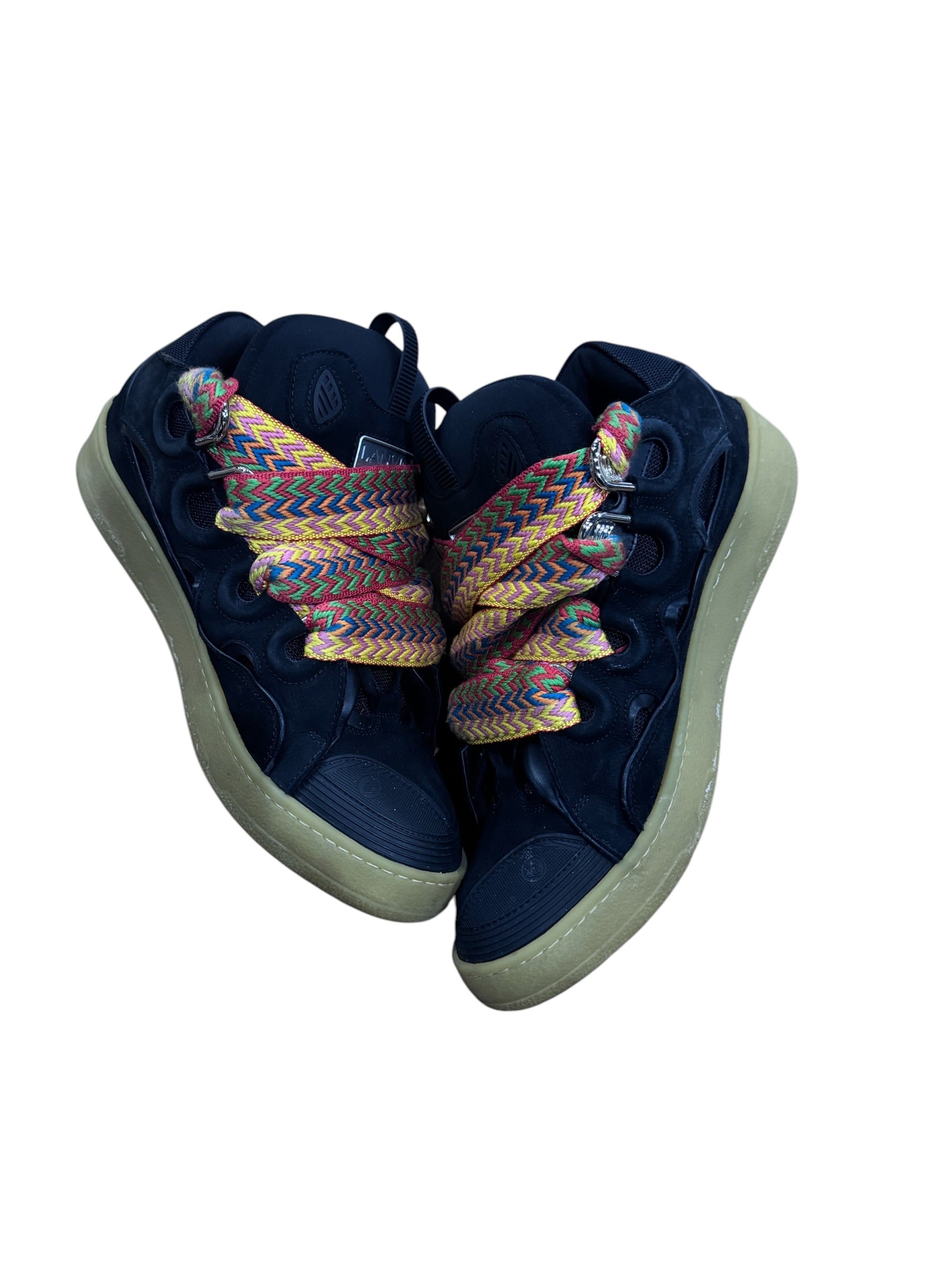 Lanvin Curb Sneaker Black/Multicolor