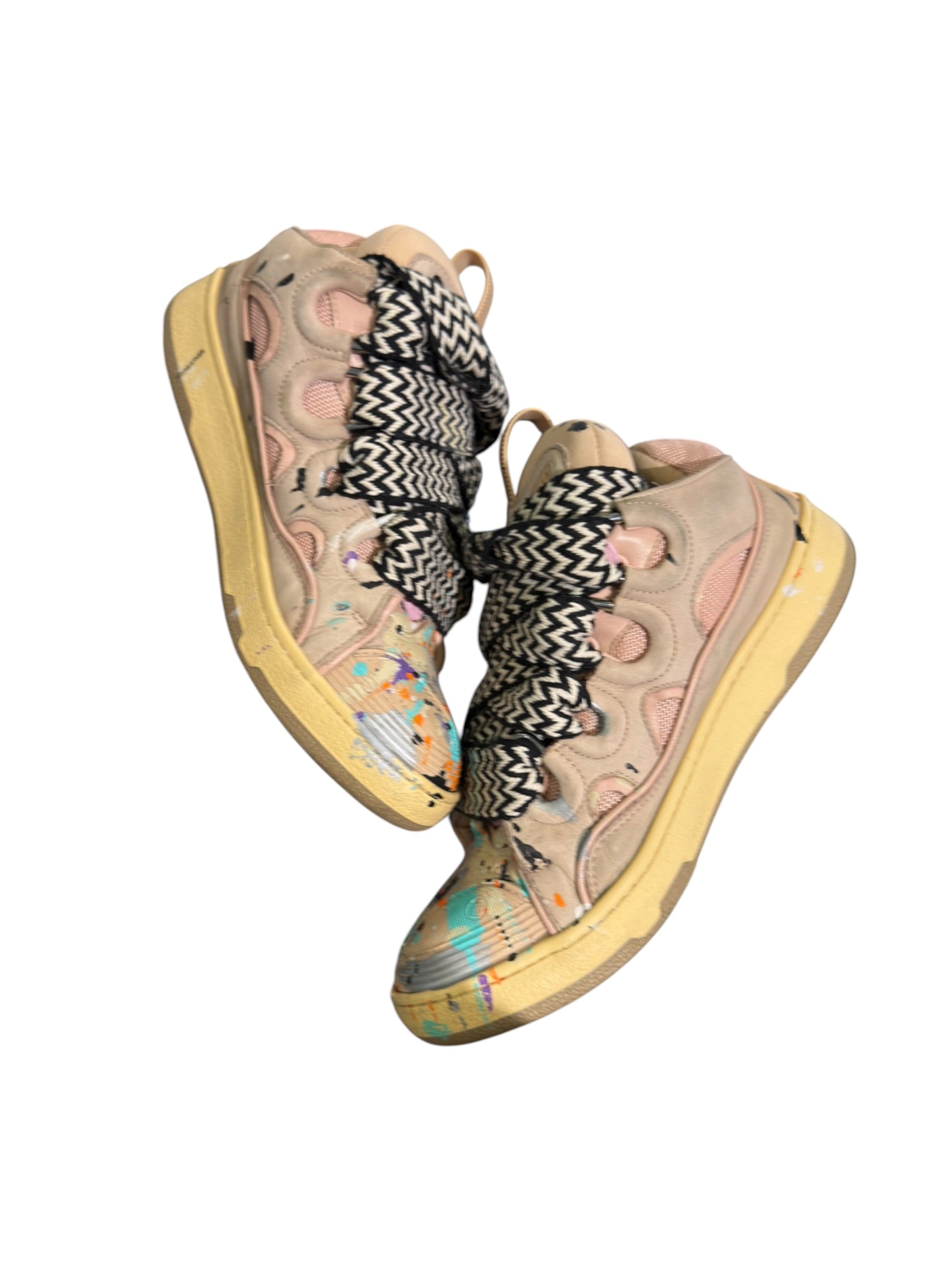 Lanvin x Gallery Dept Curb Sneaker Salmon