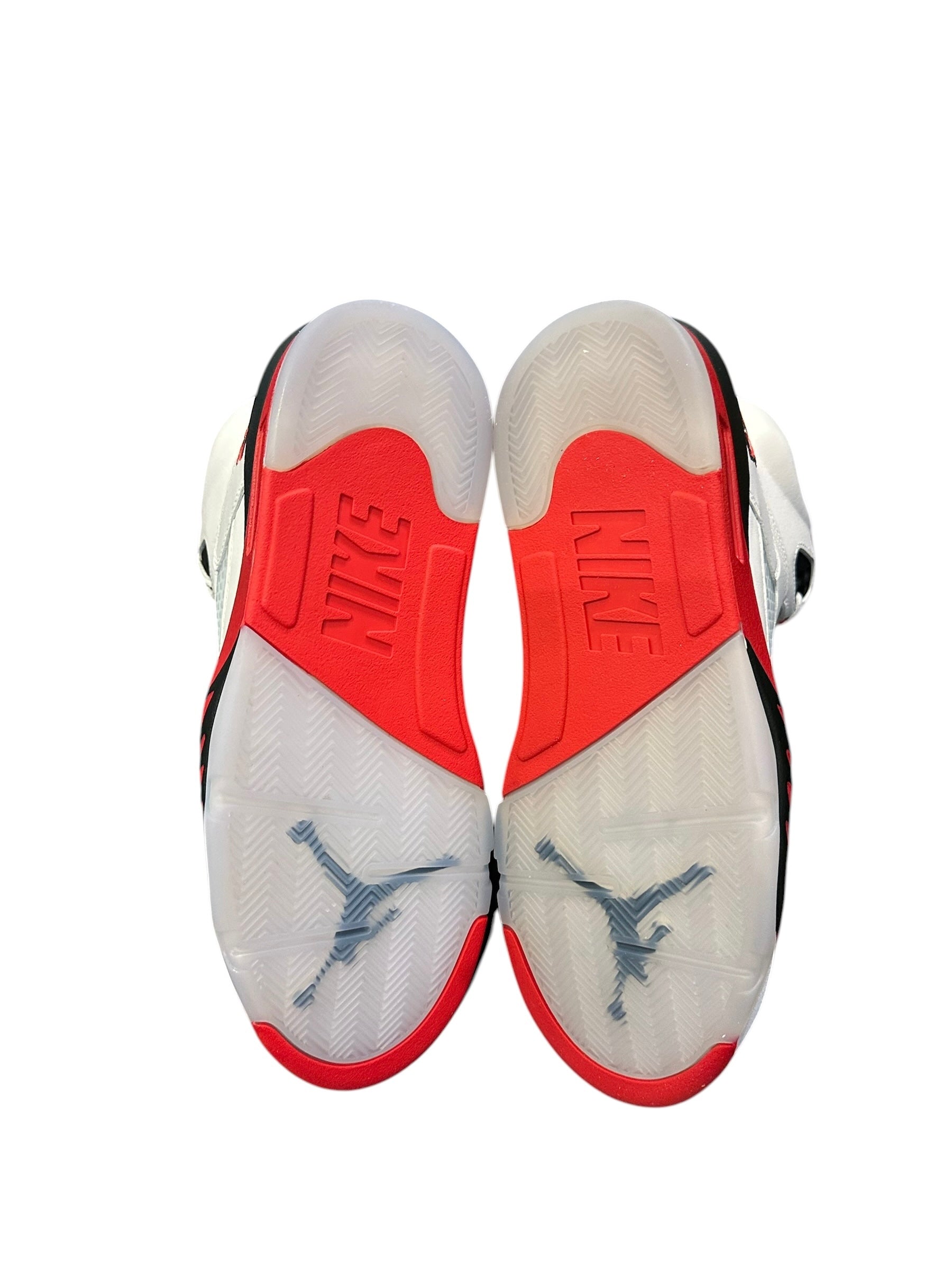 Jordan 5 Retro Fire Red Black Tongue (2025)