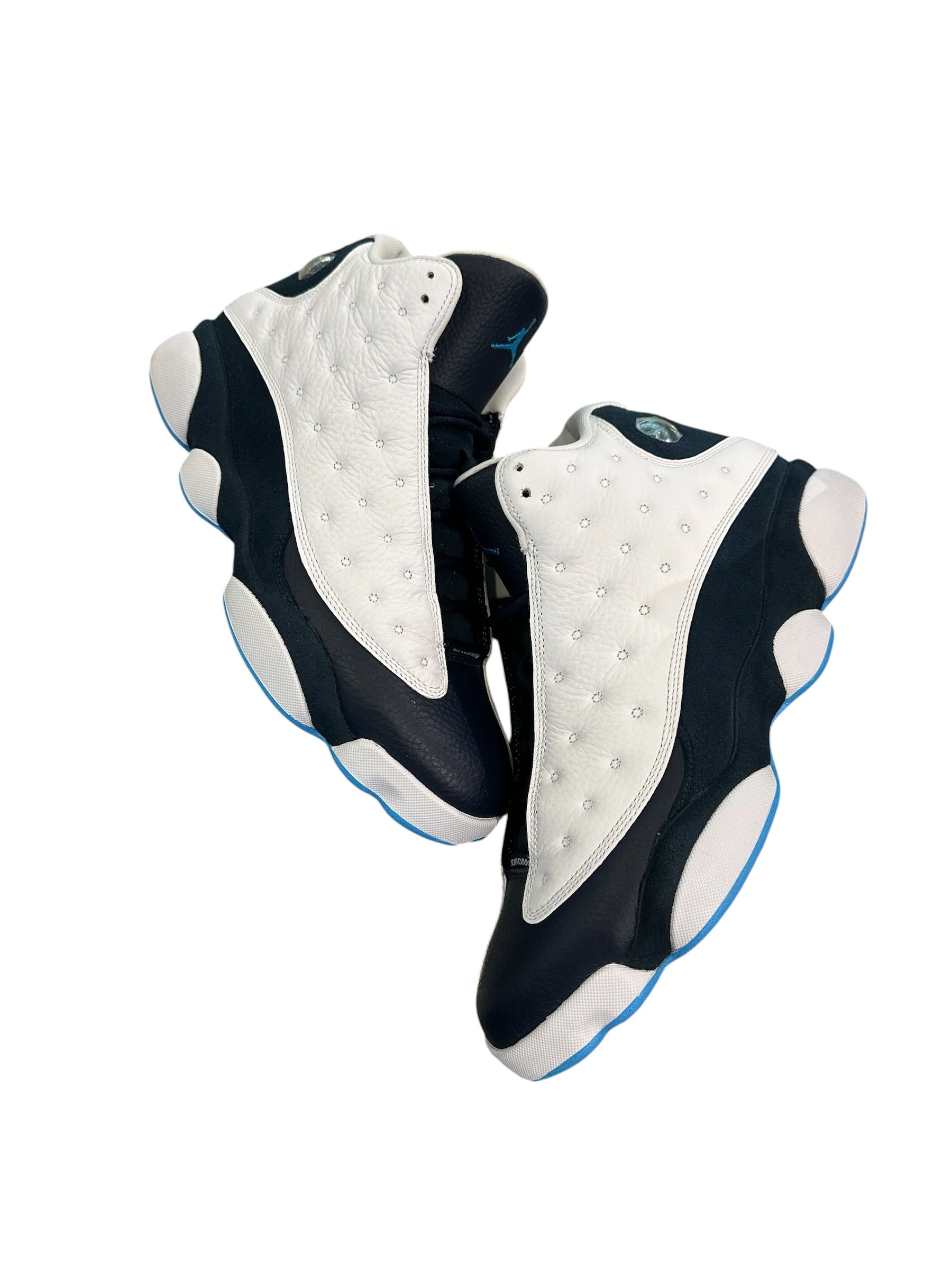 Jordan 13 Retro Obsidian Powder Blue White