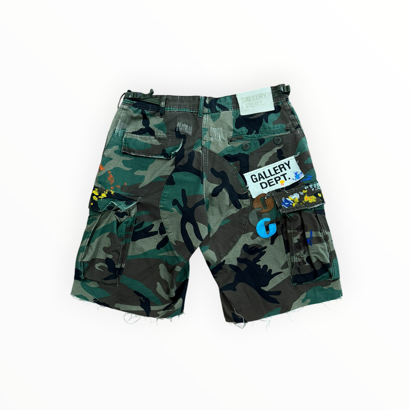 Gallery Dept. G Patch Camo Shorts
