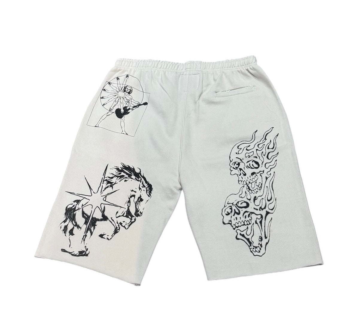 Amis ET Fleurs Distorted Dream Shorts