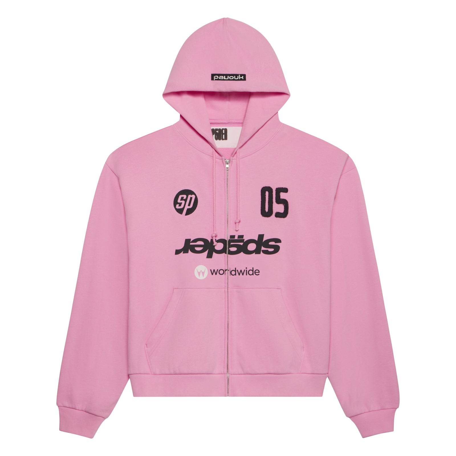 Sp5der Global Web Zip Hoodie