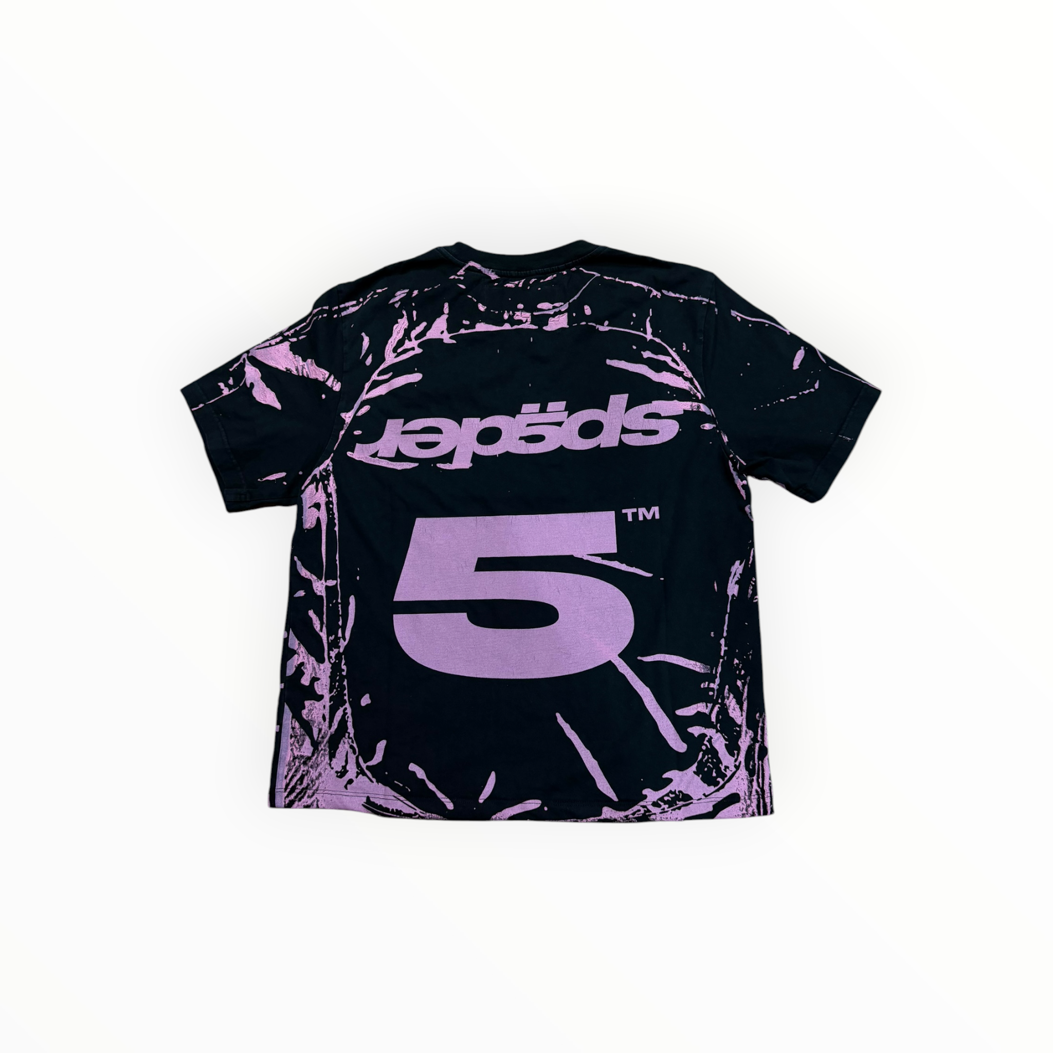 Sp5der Overprint Jersey Black/Pink