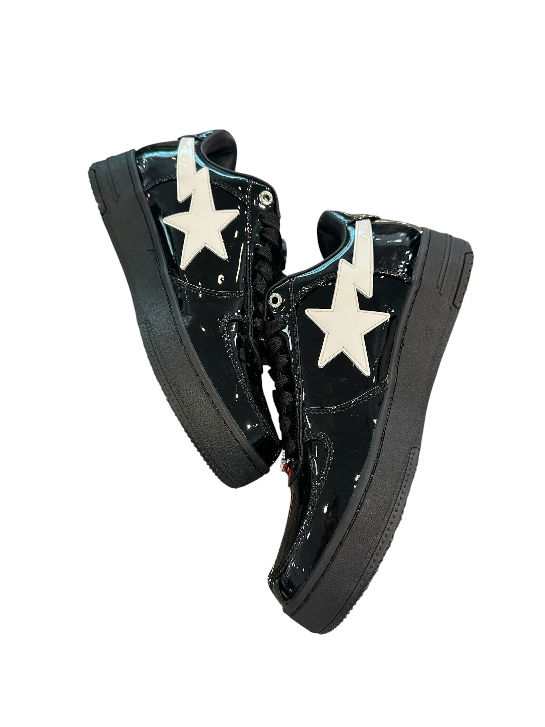 A Bathing Ape Bape Sta #2 Black White