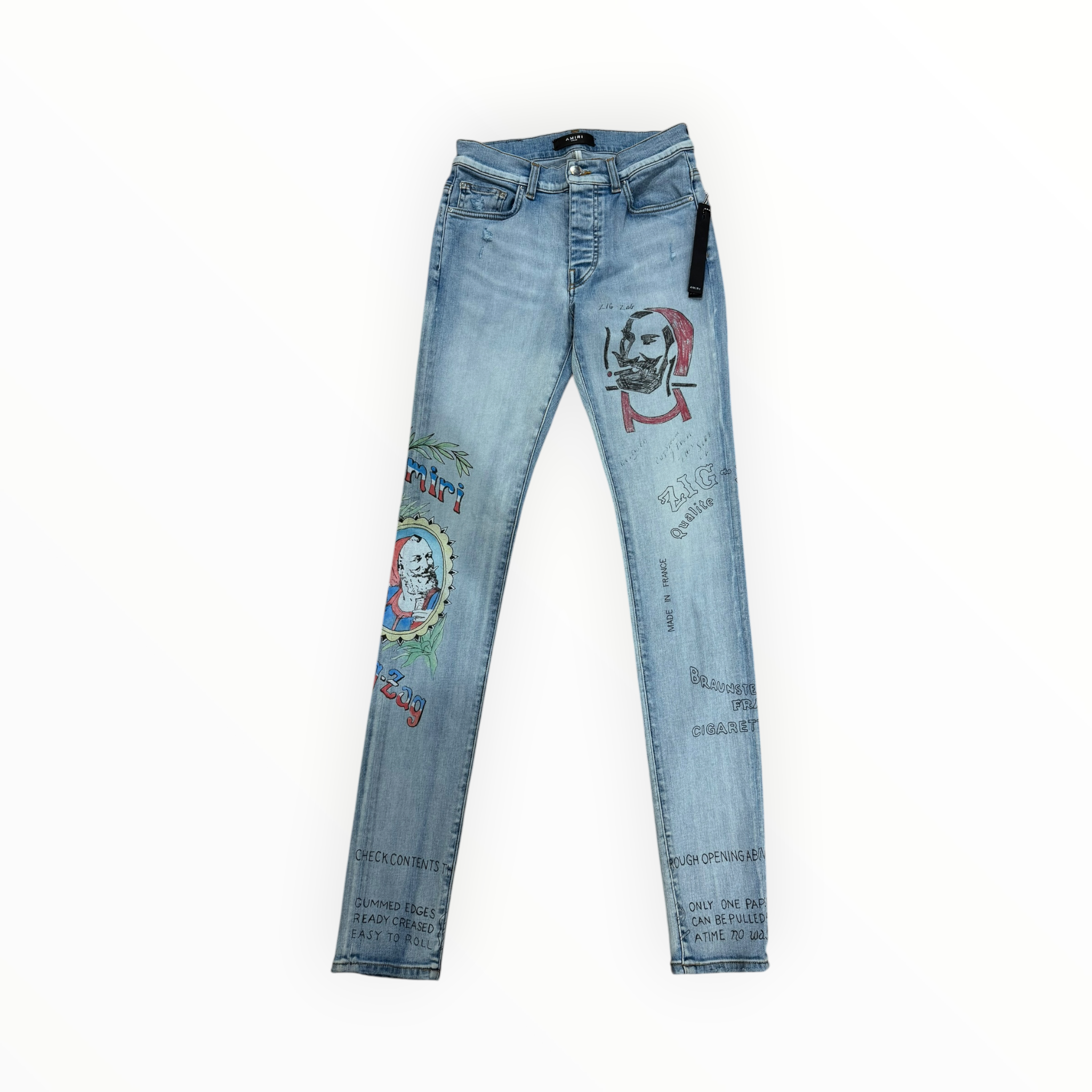 Amiri x Zig Zag Denim