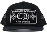 Chrome Hearts CH Las Vegas Trucker Hat Black/Black