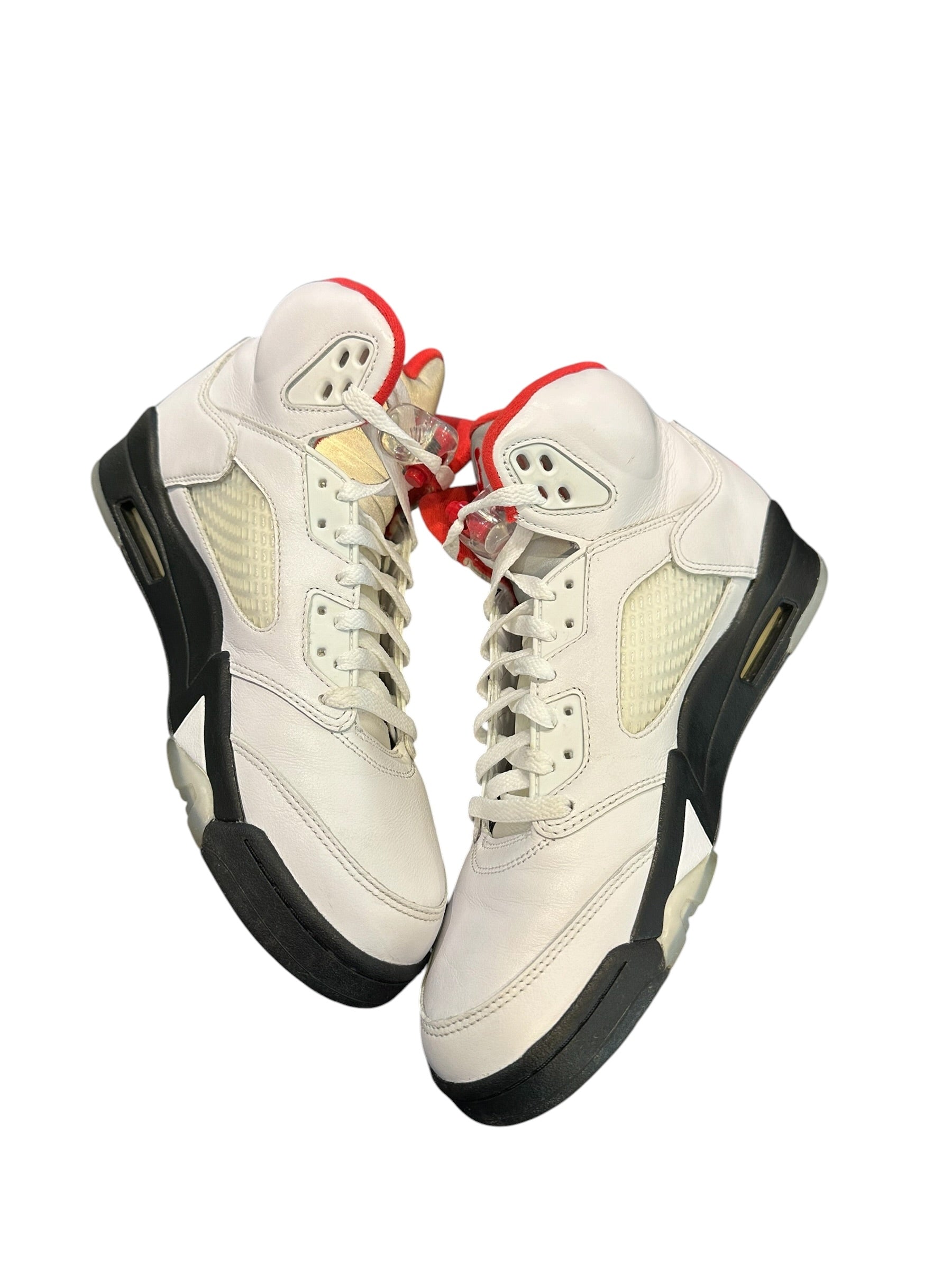 Jordan 5 Retro Fire Red Silver Tongue (2020)