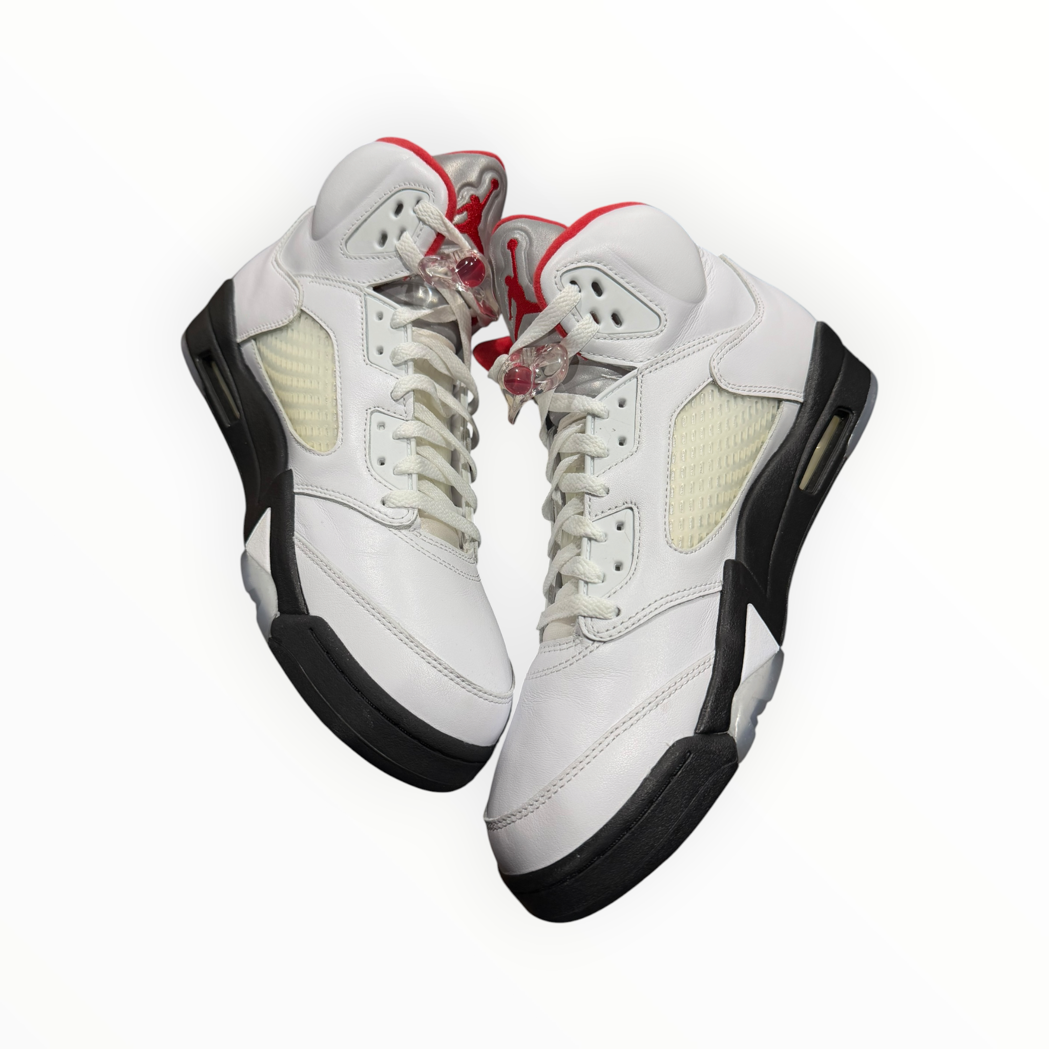 Jordan 5 Retro Fire Red Silver Tongue (2020)