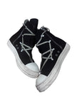 Rick Owens Hexa Hightop Black/Milk