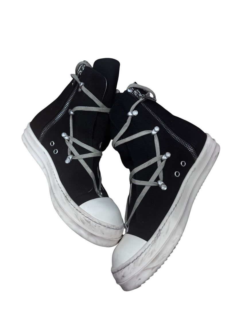 Rick Owens Hexa Hightop Black/Milk