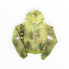Vale Forever Glitch Thermal Zip Up Green