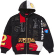 Supreme Patchwork Zip Up Hooded Sweatshirt (SS25) Black
